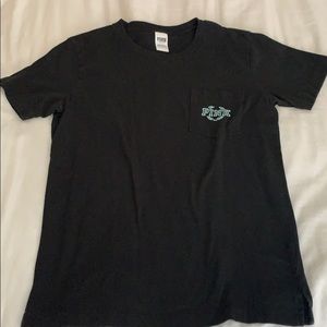victoria’s secret PINK short sleeve pocket shirt